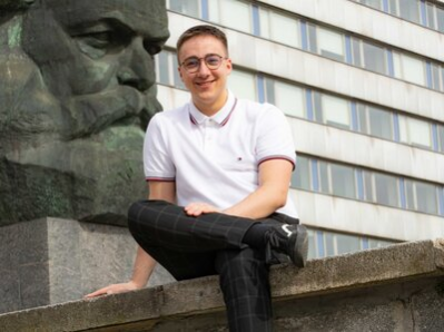 Oliver Sachsze leitet seit dreieinhalb Jahren den Stadtschülerrat in Chemnitz.