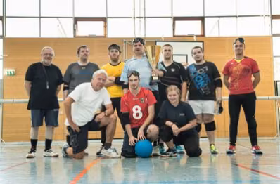 Chemnitzer Goalball-Mannschaft