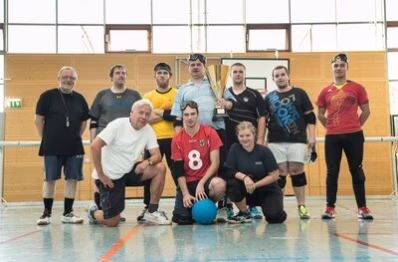 Chemnitzer Goalball-Mannschaft