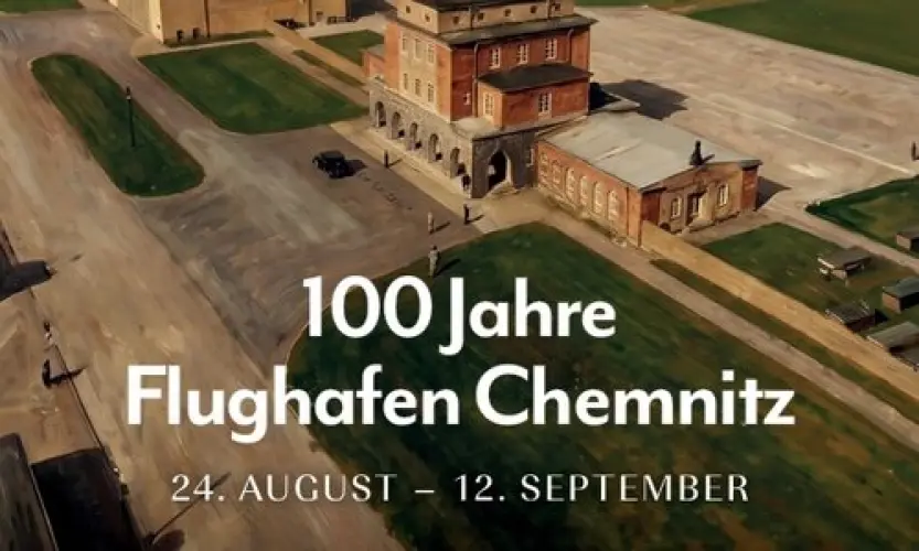 Ausstellung &bdquo;100 Jahre Flughafen Chemnitz&ldquo;