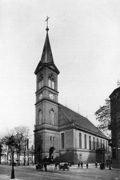 Paulikirche von Südwesten, um 1900 Kunstsammlungen Chemnitz