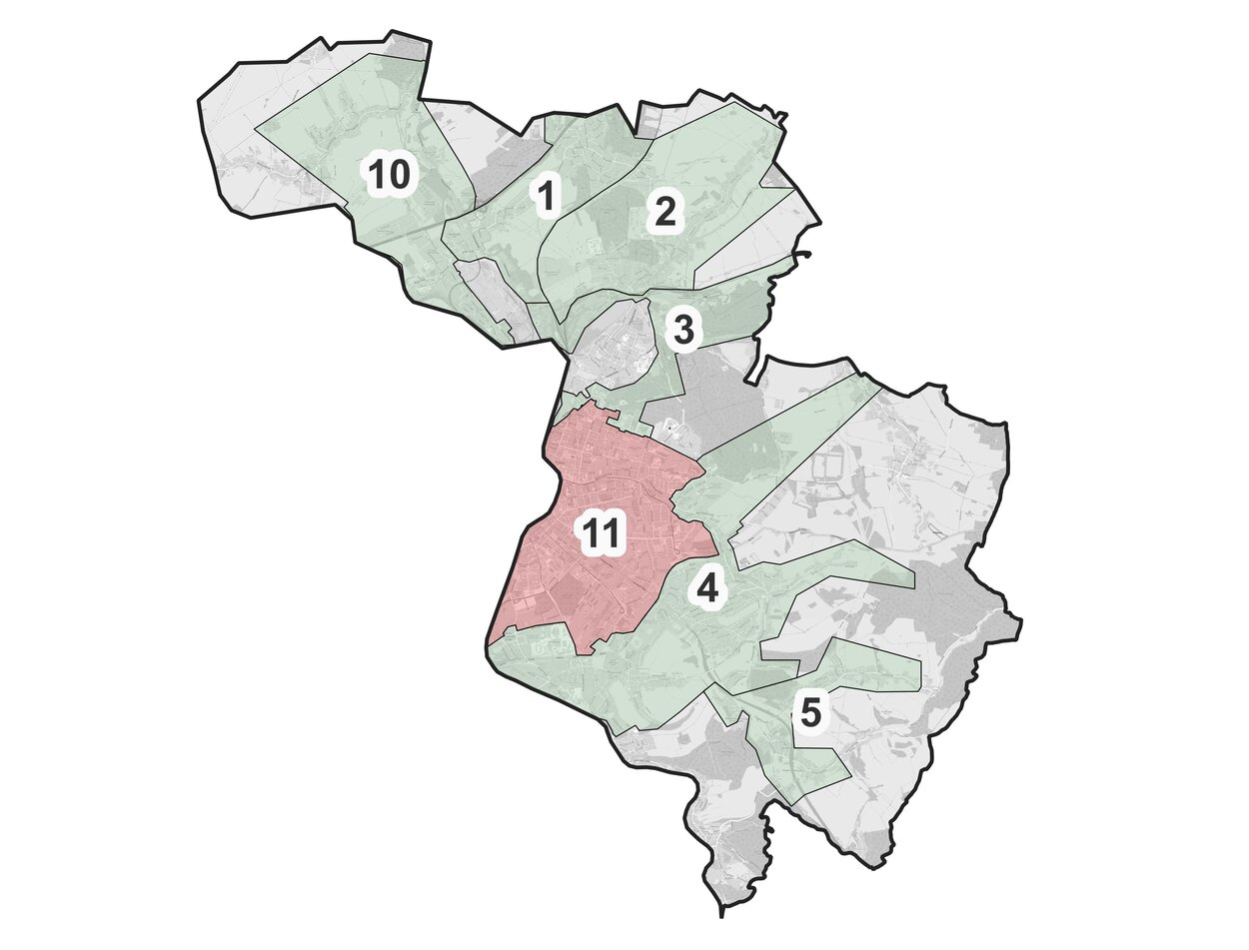 Übersicht Fördergebiet Ost