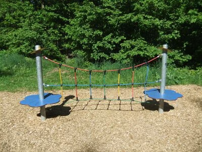 Spielplatz Schneller Markt, Balanciernetz