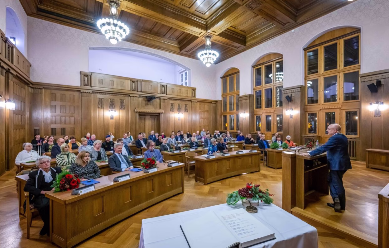 Auszeichnung der Ehrenamtler:innen im Stadtverordnetensaal