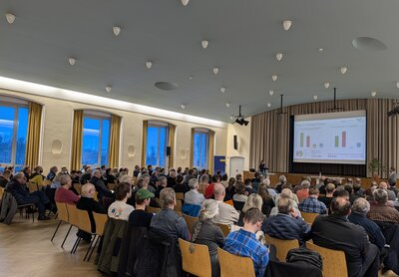 Teilnehmer der zweiten Informationsveranstaltung zur Kommunalen Wärmeplanung in Chemnitz.