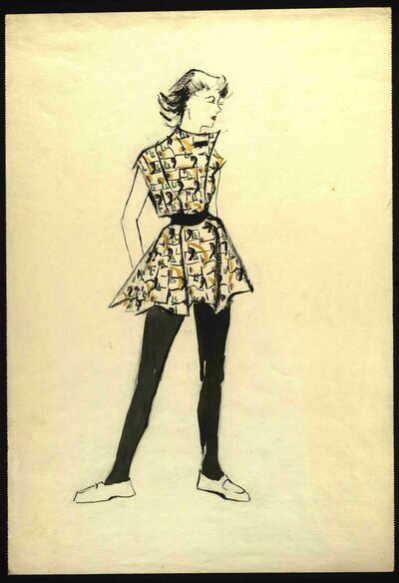 Modeentwurf von Leonie Bauer