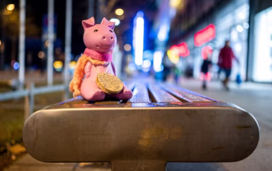 Das Spendensparschwein Rosalie
