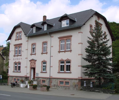 Das klaffenbacher Rathaus.