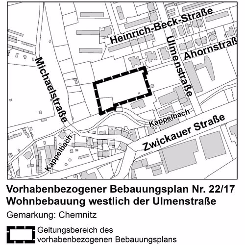 Ver&ouml;ffentlichung des vorhabenbezogenen Bebauungsplanes Nr. 22/17 Wohnbebauung westlich der Ulmenstra&szlig;e: Haben Sie Anregungen, Einw&auml;nde, Hinweise?