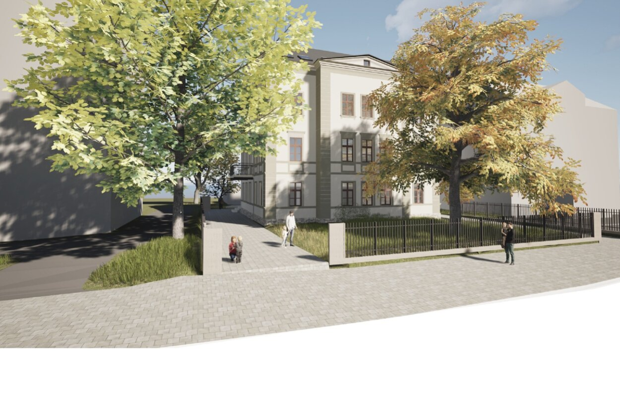 Visionszeichnung Straße der Nation 43