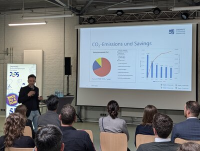 Vortrag von Andreas Braumann, Zentrales Energiemanagement Chemnitz