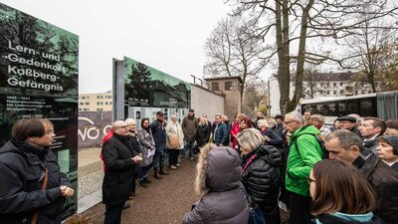 Der Lern- und Gedenkort Kaßberg war für die meisten Gäste sehr interessant