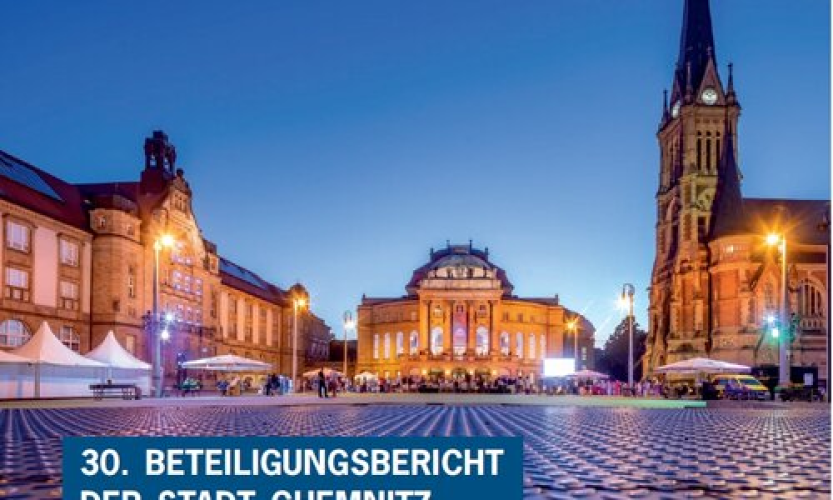 [Translate to Czech:] 30. Beteiligungsbericht der Stadt Chemnitz