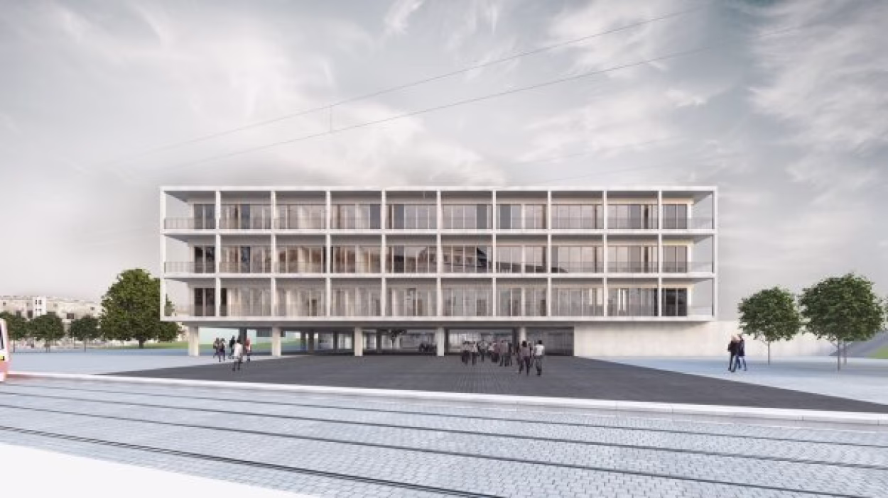 Visualisierung Architektenentwurf - Außenansicht