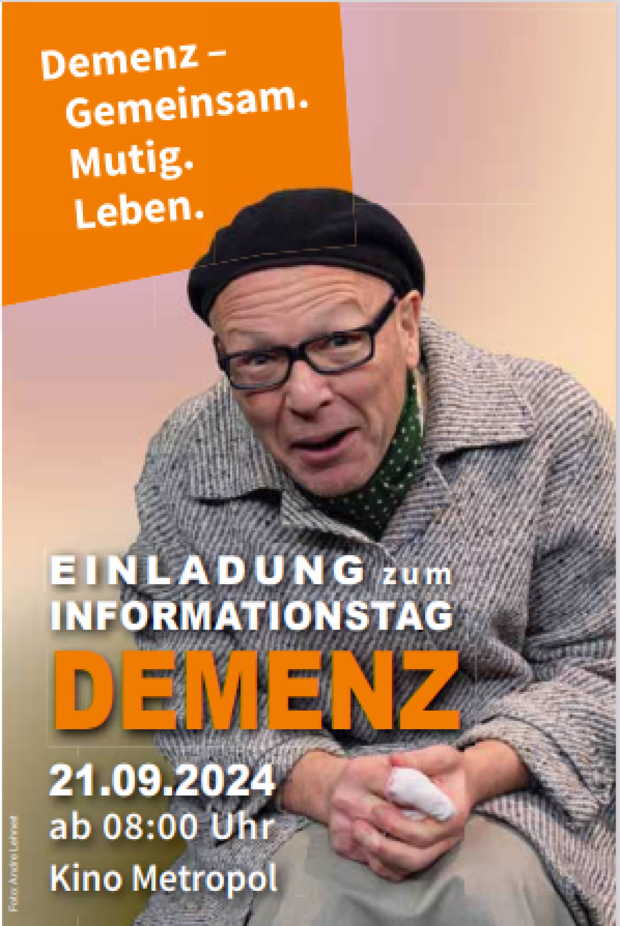 Titelbild des Flyers zum Weltalzheimertag 2024