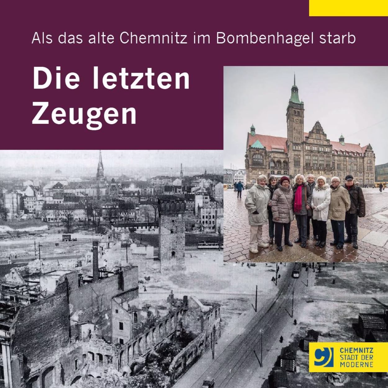 Titelbild der Broschüre "Die letzten Zeugen"