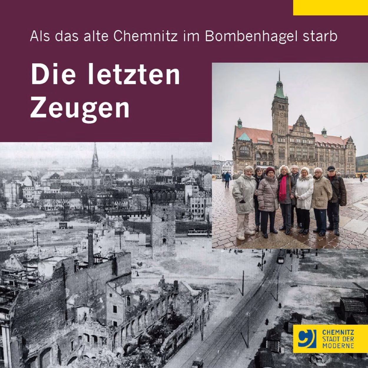 Titelbild der Broschüre "Die letzten Zeugen"