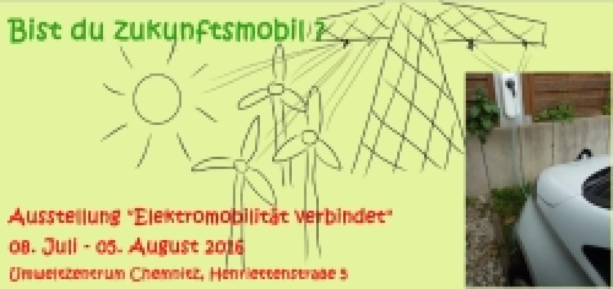 Ausstellung "Elektromobilit&auml;t verbindet" im Umweltzentrum