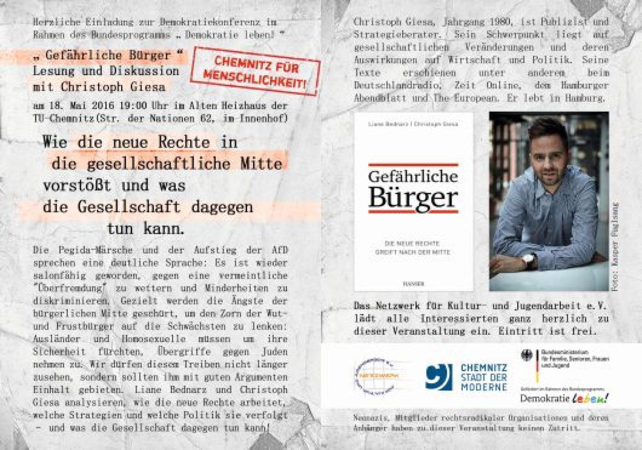 Pd0 Demokratiekonferenz Flyer Lesung