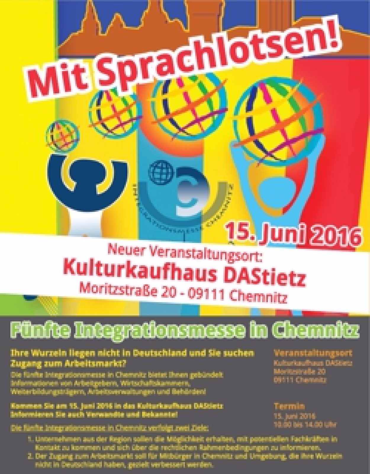 IntegrF&uuml;nfte Integrationsmesse Chemnitz
