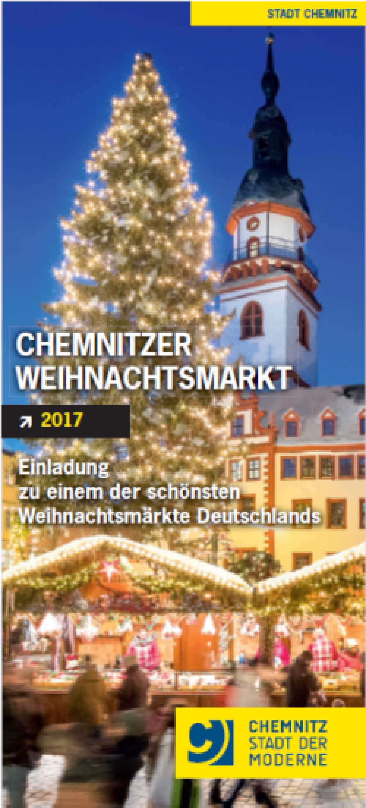 Weihnachtsmarkt Flyer