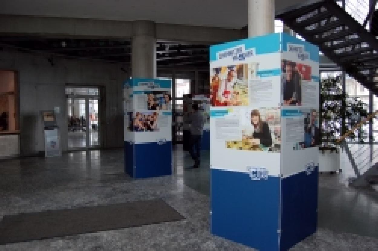 Ausstellung &bdquo;100 Chemnitzer Macher&ldquo; im Technologie Centrum Chemnitz