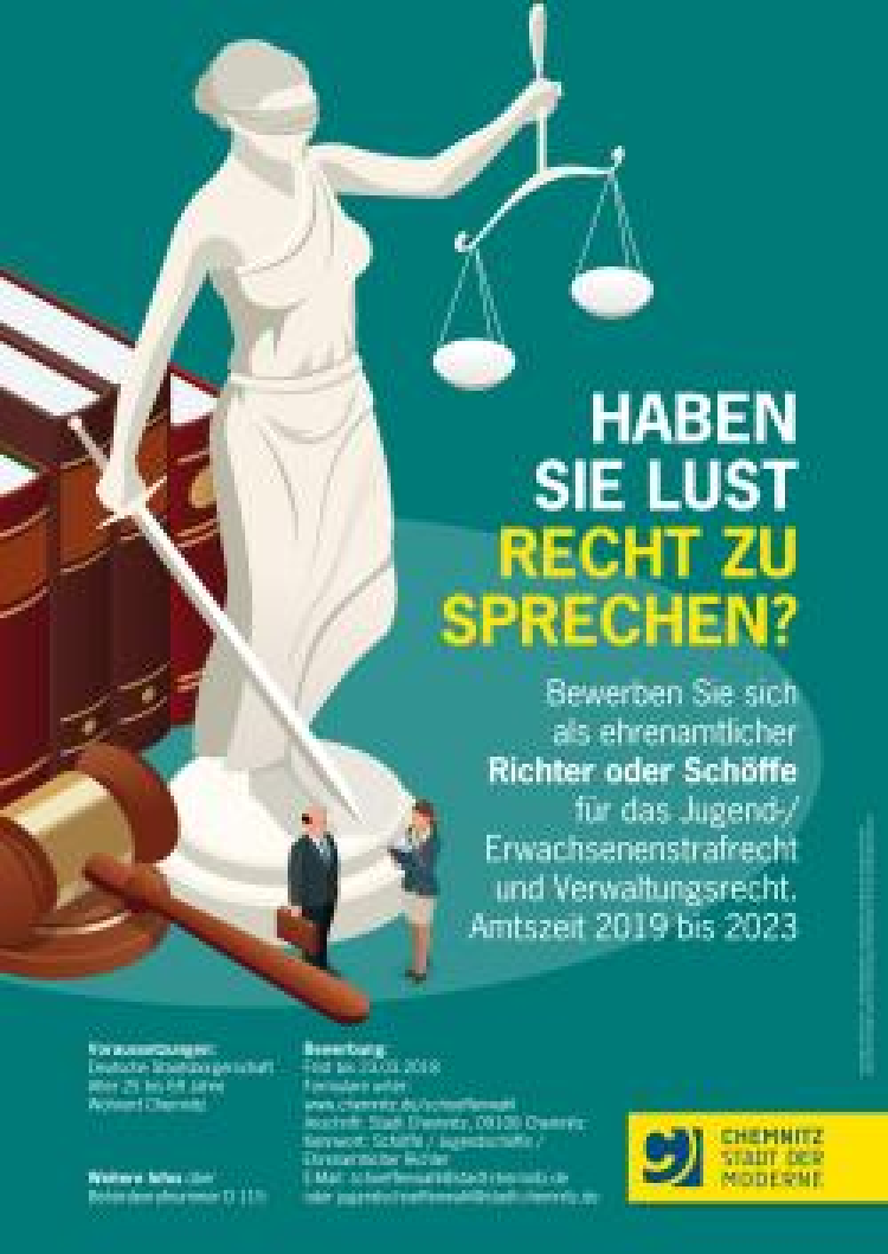 Plakat Schöffenwahl