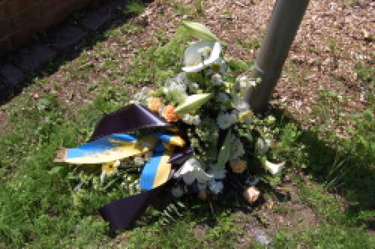 In der &bdquo;Allee des Lichts&ldquo; im Park der Opfer des Faschismus hat die Stadt Chemnitz heute Morgen an der Leuchte der Stadt Manchester Blumen niedergelegt. Dort haben auch Chemnitzerinnen und Chemnitzer die Gelegenheit, ihre Anteilnahme zu bekunden.