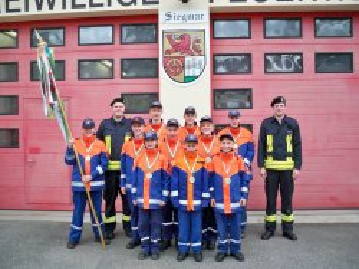 Pd0428 Jugendfeuerwehr Der Ffw Siegmar