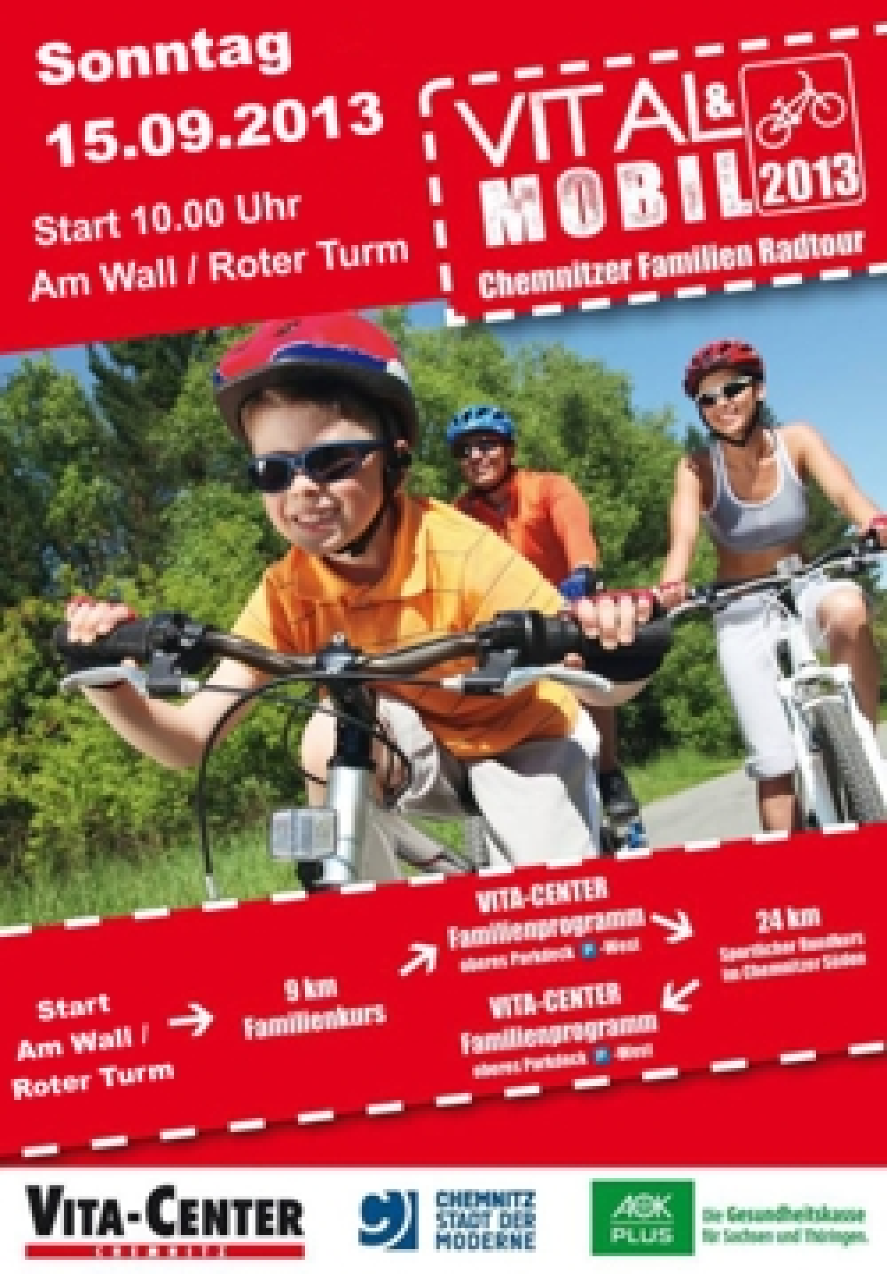 Plakat zur "vital & mobil" 2013