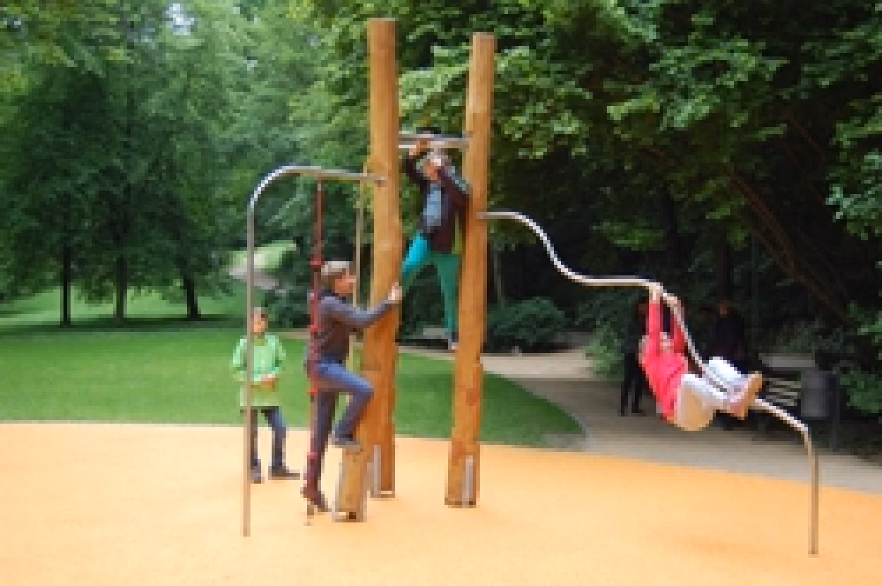 Der Spielplatz wurde am 1. Juni übergeben / Foto: Anne Gottschalk