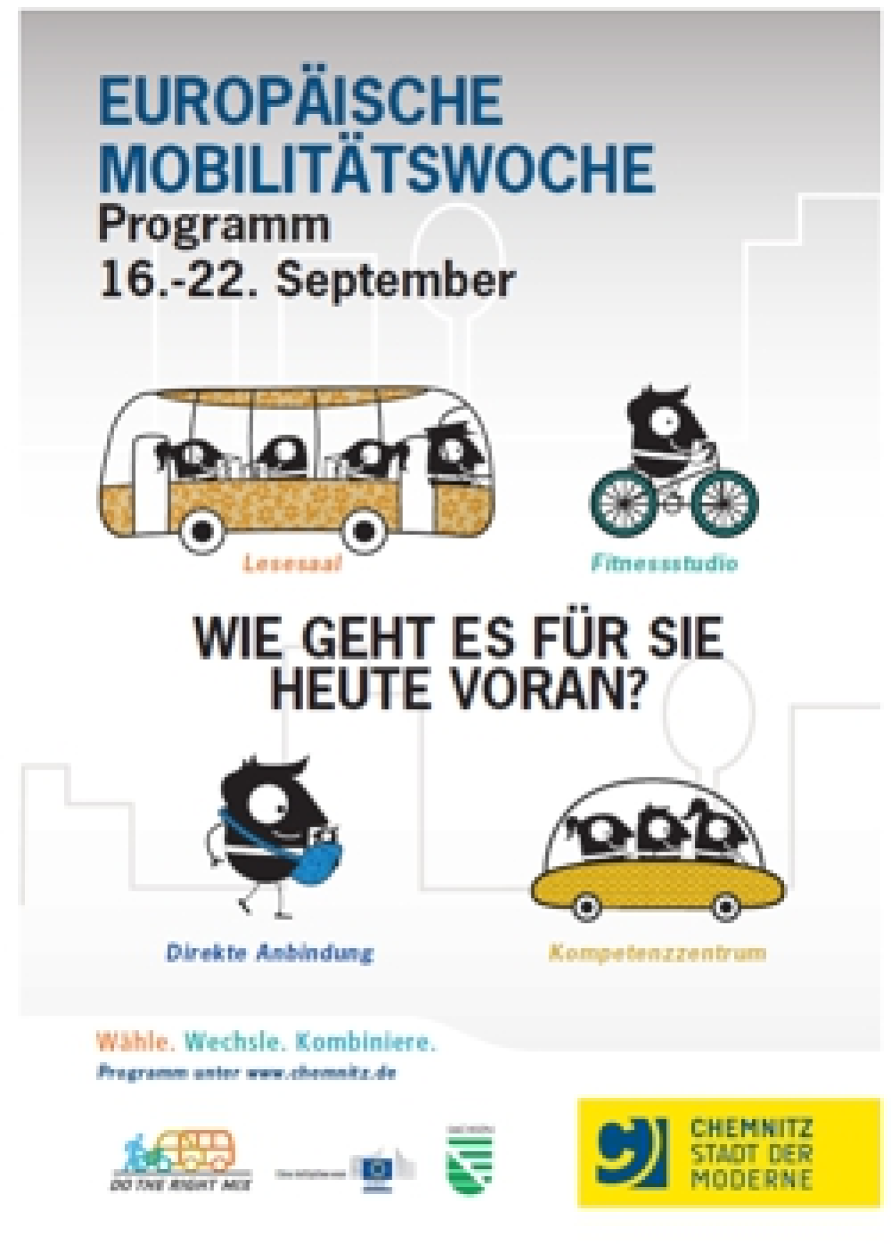 Europäische Mobilitätswoche in Chemnitz