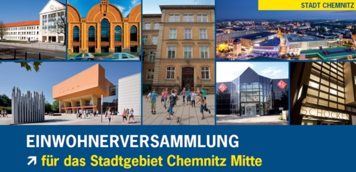 Einwohnerversammlung f&uuml;r das Stadtgebiet Chemnitz Mitte