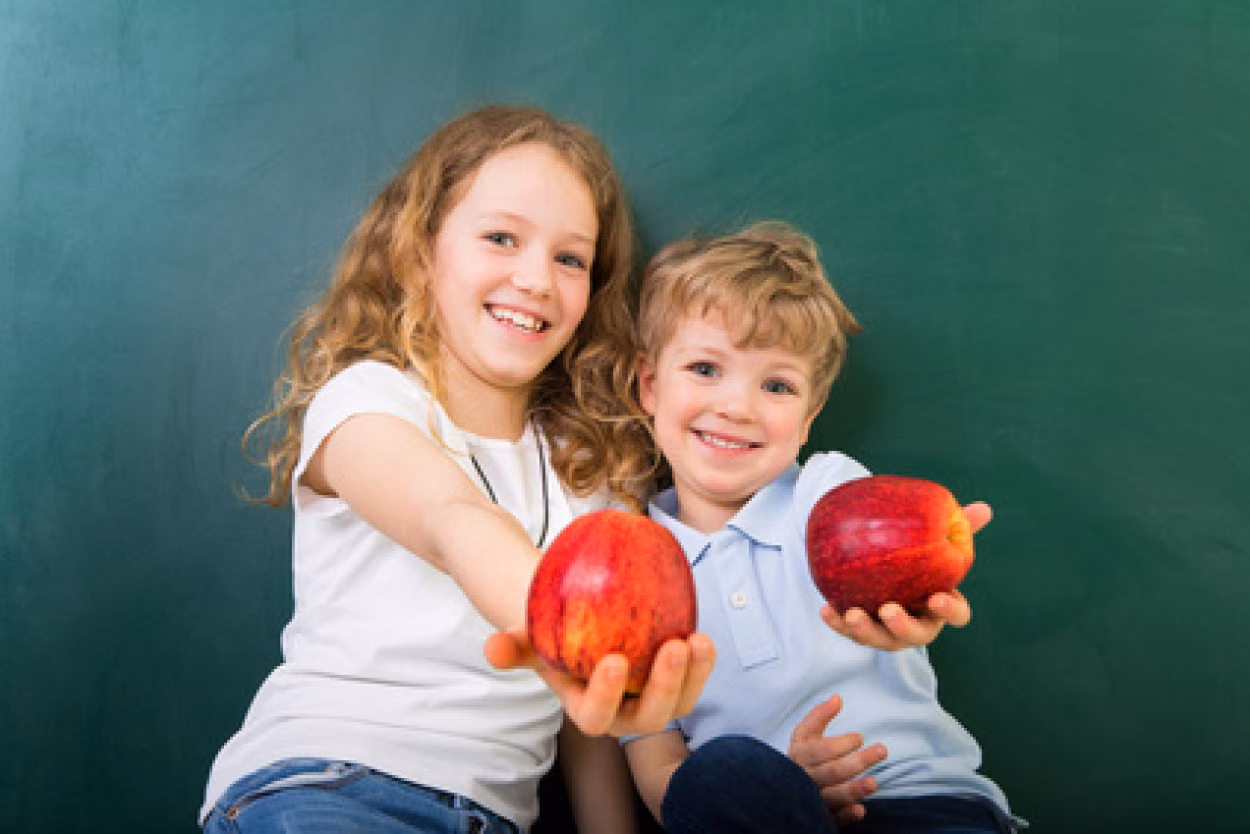 Gesundes Pausenbrot ist für die optimale Versorgung der Schulkinder wichtig.