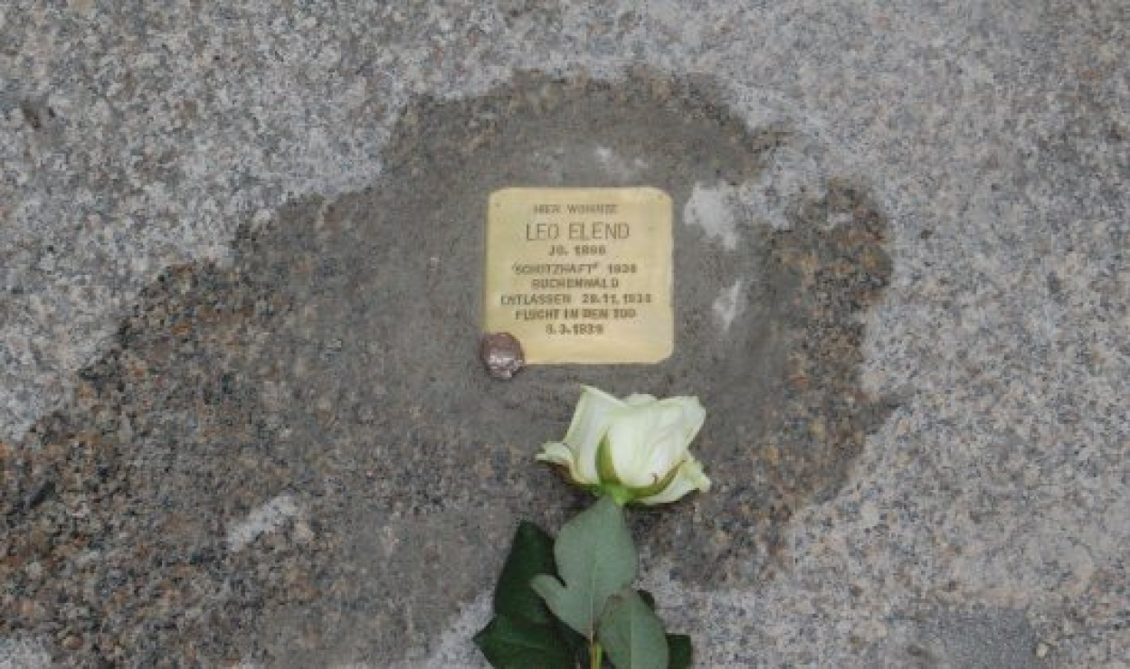 Stolperstein für Leo Elend