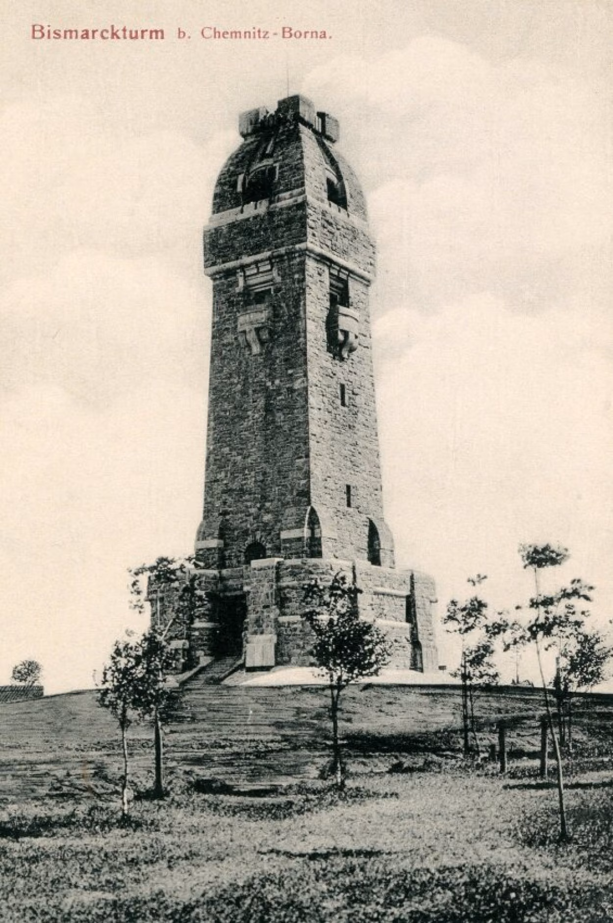 Bismarckturm um 1910
