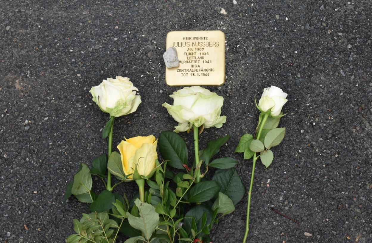Stolperstein für Julius Nussberg