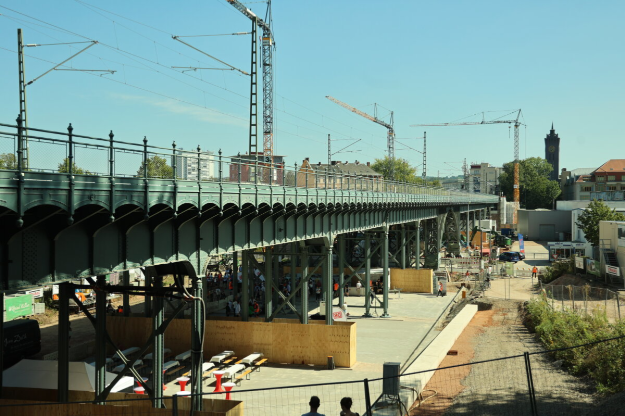 Das Viadukt wurde am 4. September 2024 durch den Eigentümer Deutsche Bahn eingeweht.