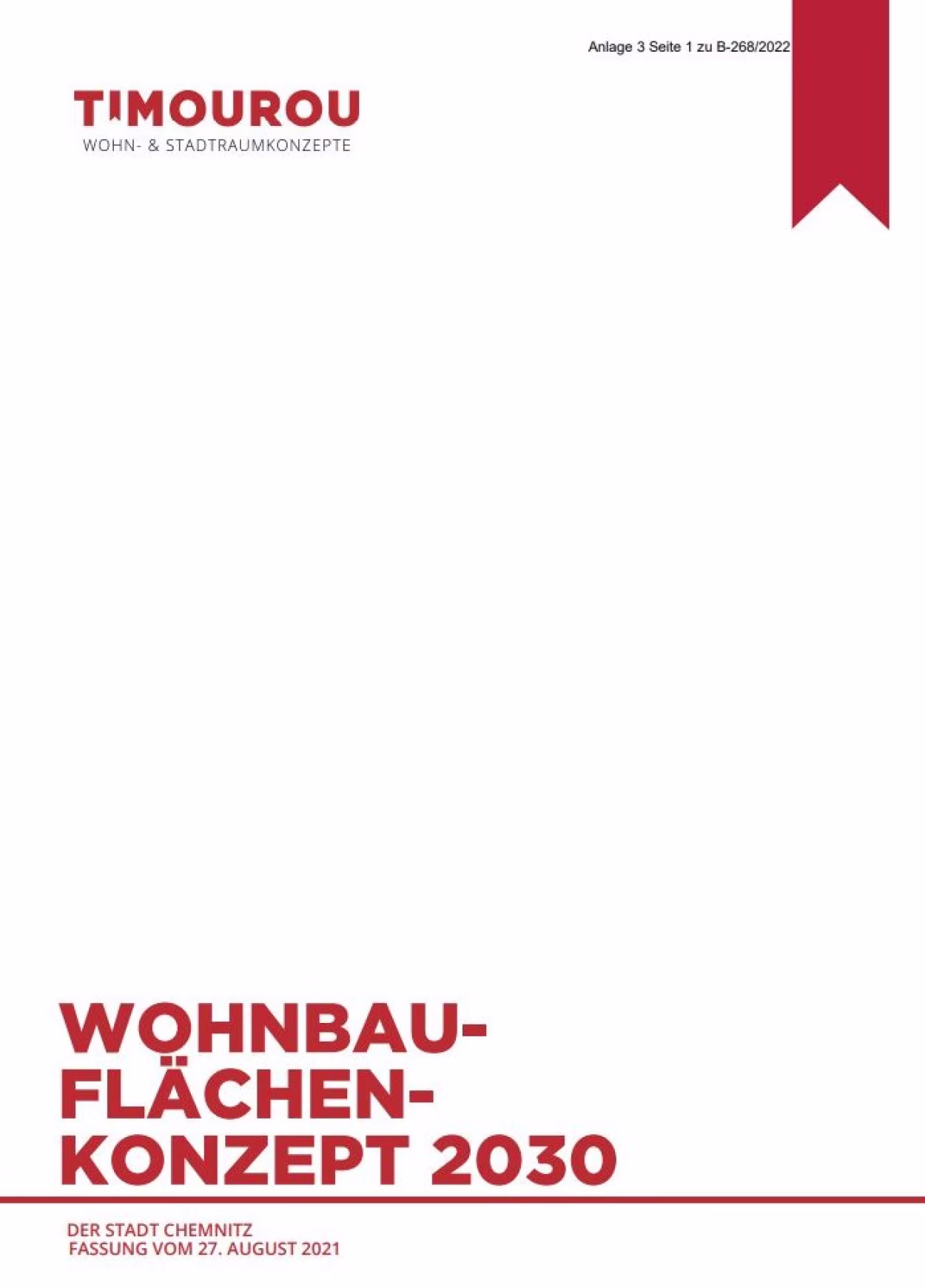 Titel Wohnbauflächenkonzept
