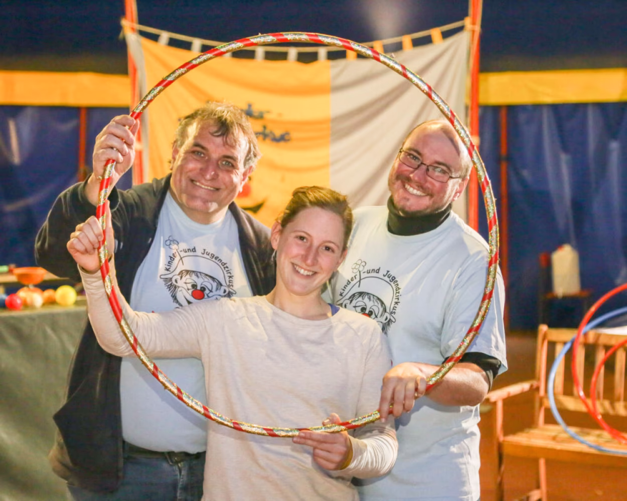 Das Team vom Zirkus Birikino