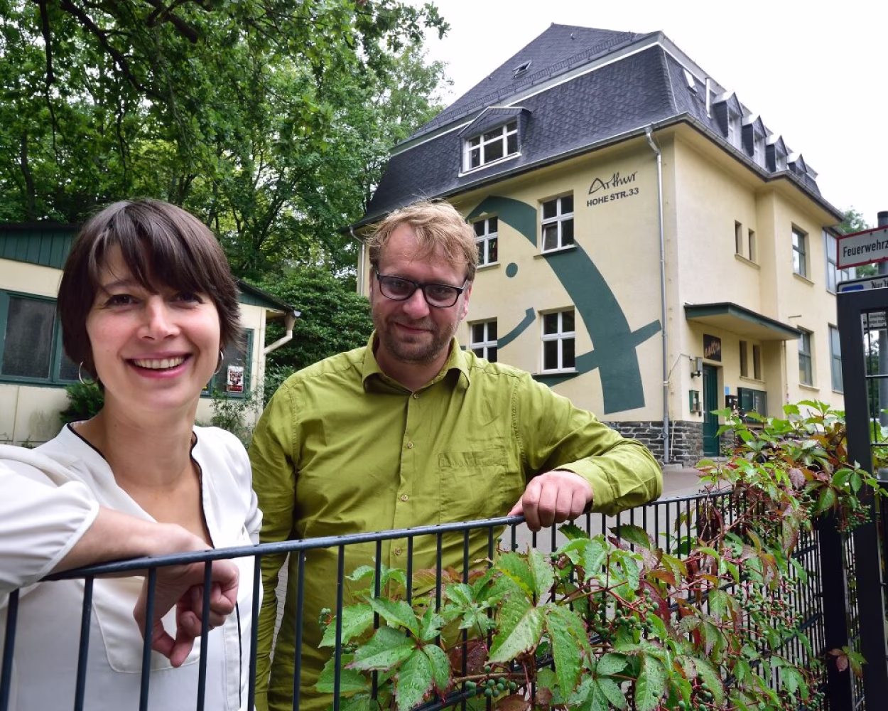 Holm Krieger und Susann Neuenfeld