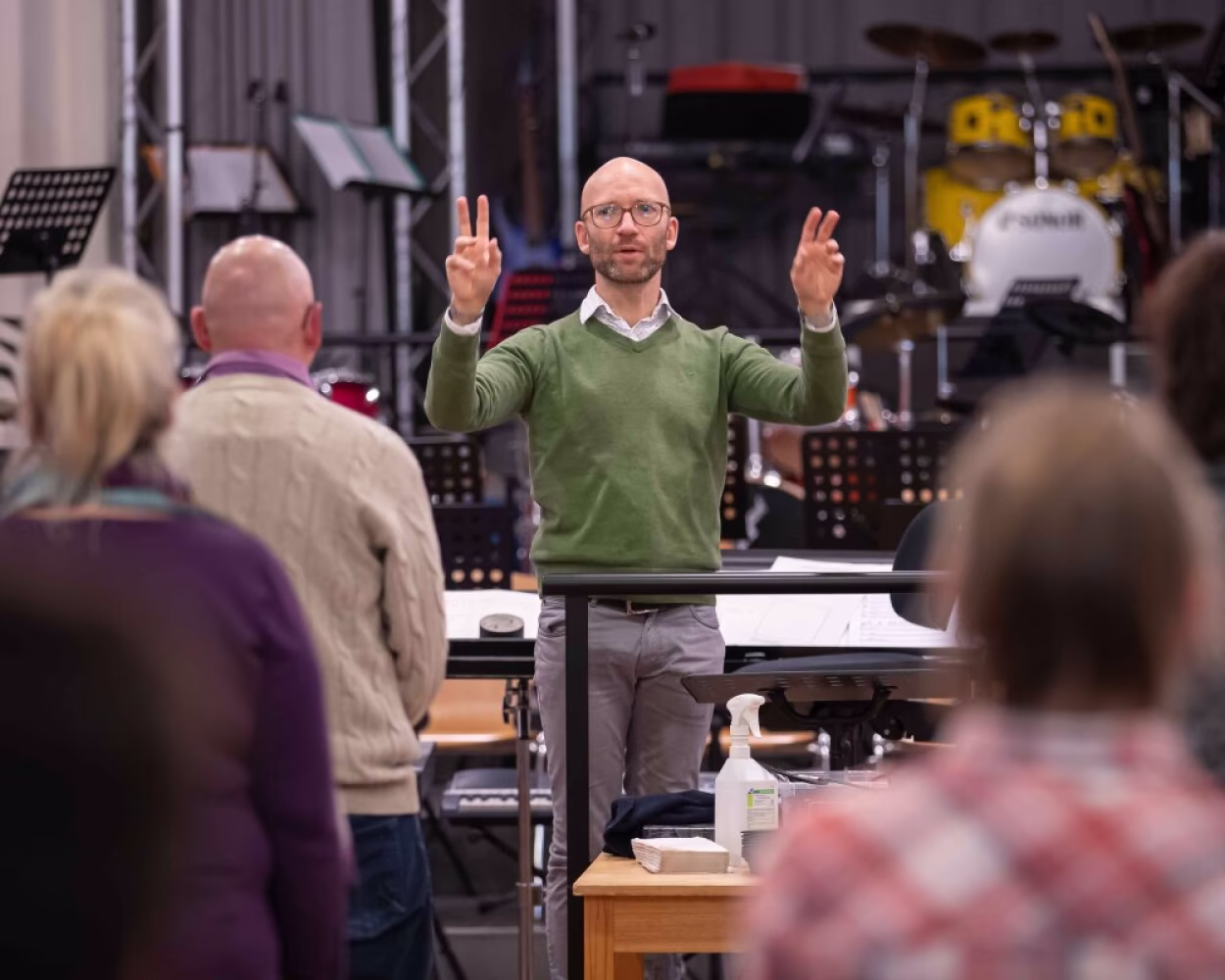Andreas Pabst, Leiter der Singakademie