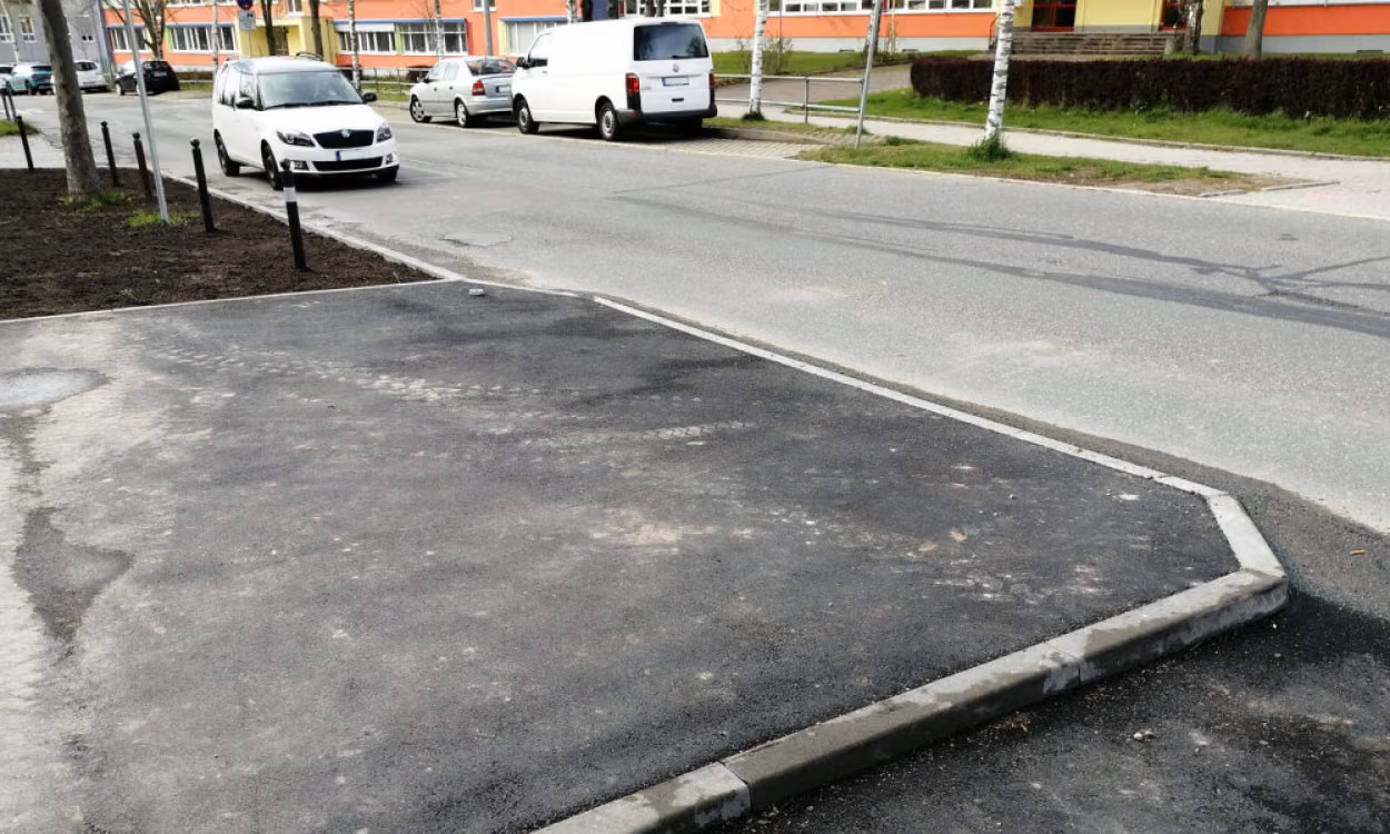 Der Seitenraum der Fürstenstraße wurde umgebaut.