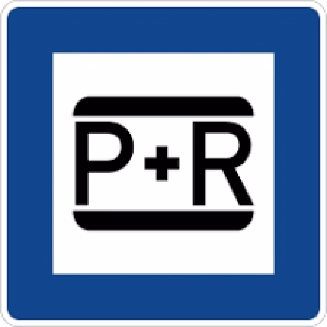 Verkehrszeichen Park & Ride